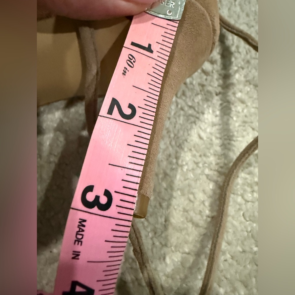Nine West Ankle Tie Nude / Neutral Pumps / heels - Picture 9 of 9